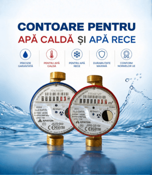 contoare de apa rece si apa calda